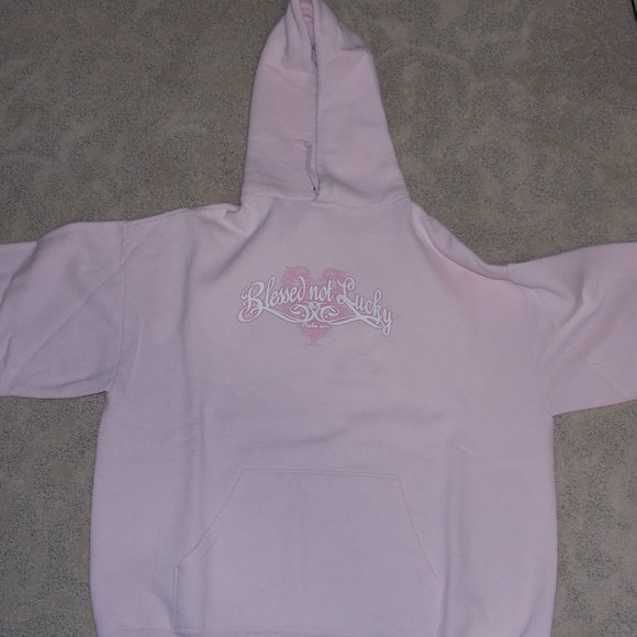 Blessed Not Luckly Sweatshirt Size XL - Picture 1 of 6